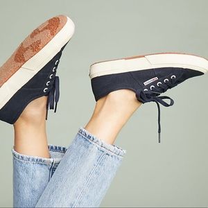 Superga navy blue sneakers